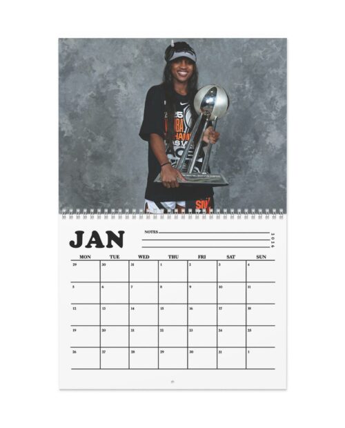 Jackie Young WNBA 2026 Calendar