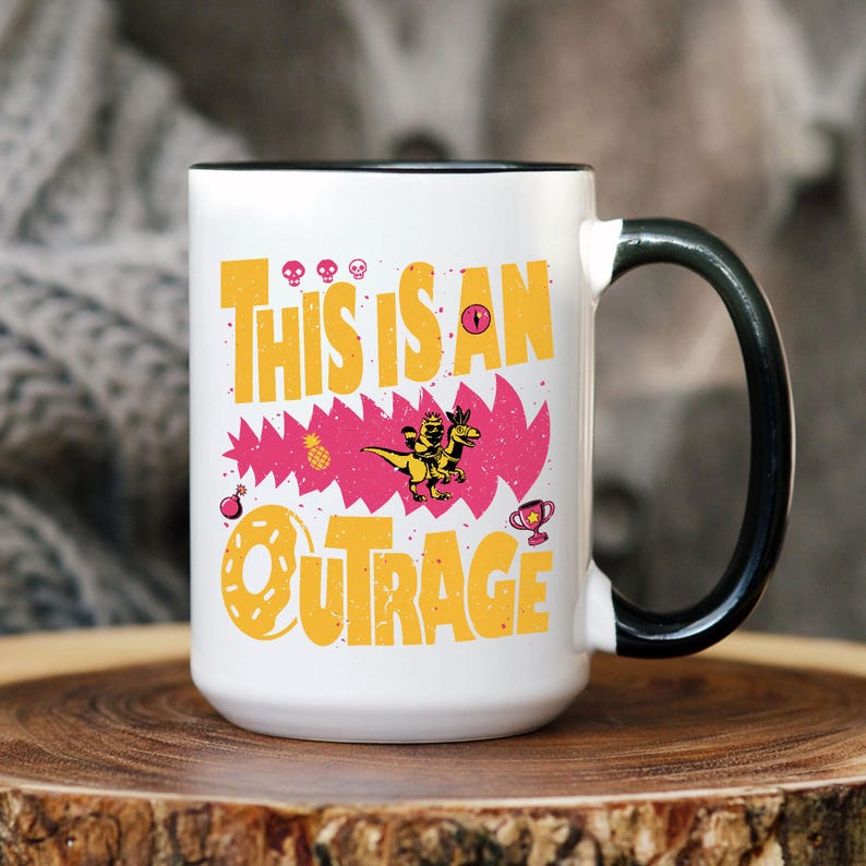 This Is An Outrage Dungeon Crawler Mug This Is An Outrage Dungeon Crawler Mug