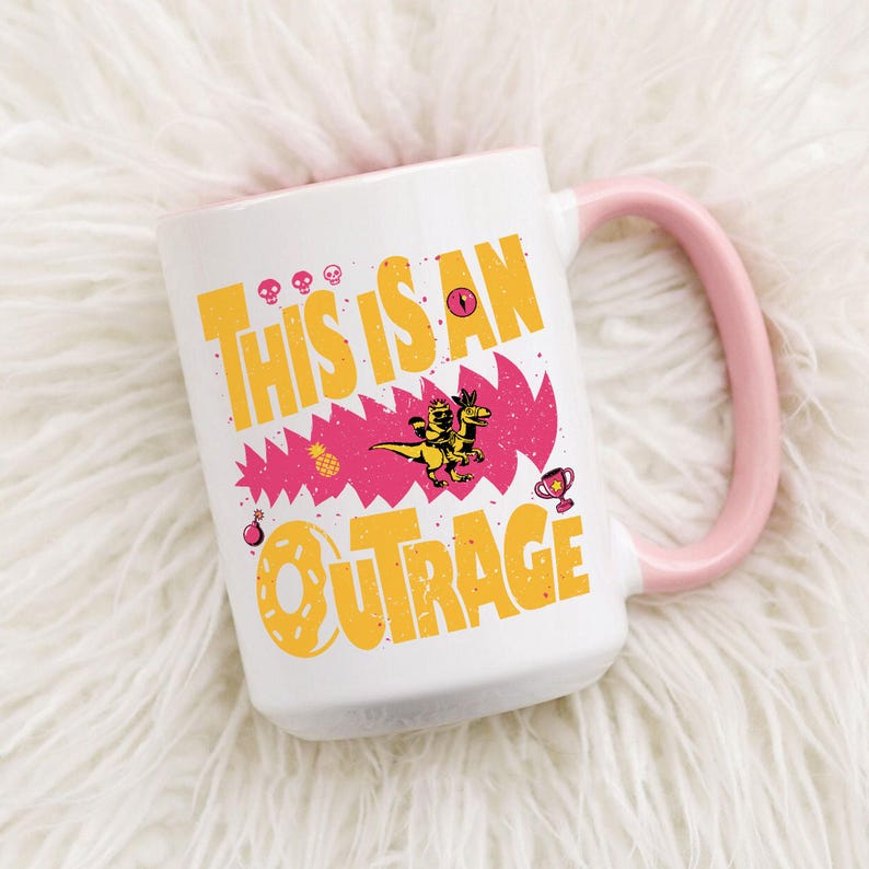This Is An Outrage Dungeon Crawler Mug This Is An Outrage Dungeon Crawler Mug