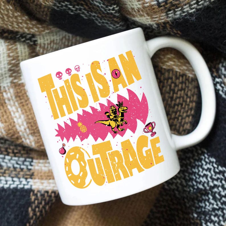 This Is An Outrage Dungeon Crawler Mug This Is An Outrage Dungeon Crawler Mug