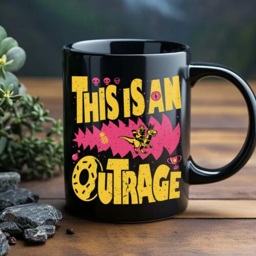 This Is An Outrage Dungeon Crawler Mug