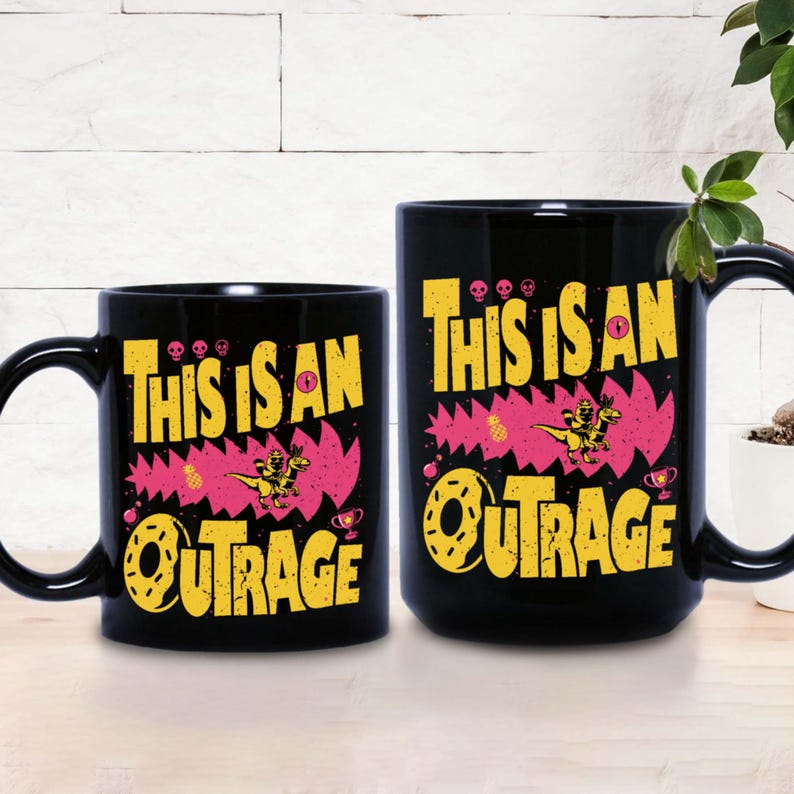 This Is An Outrage Dungeon Crawler Mug This Is An Outrage Dungeon Crawler Mug