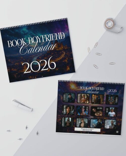 2026 Fae Warrior Book Boyfriend Calendar