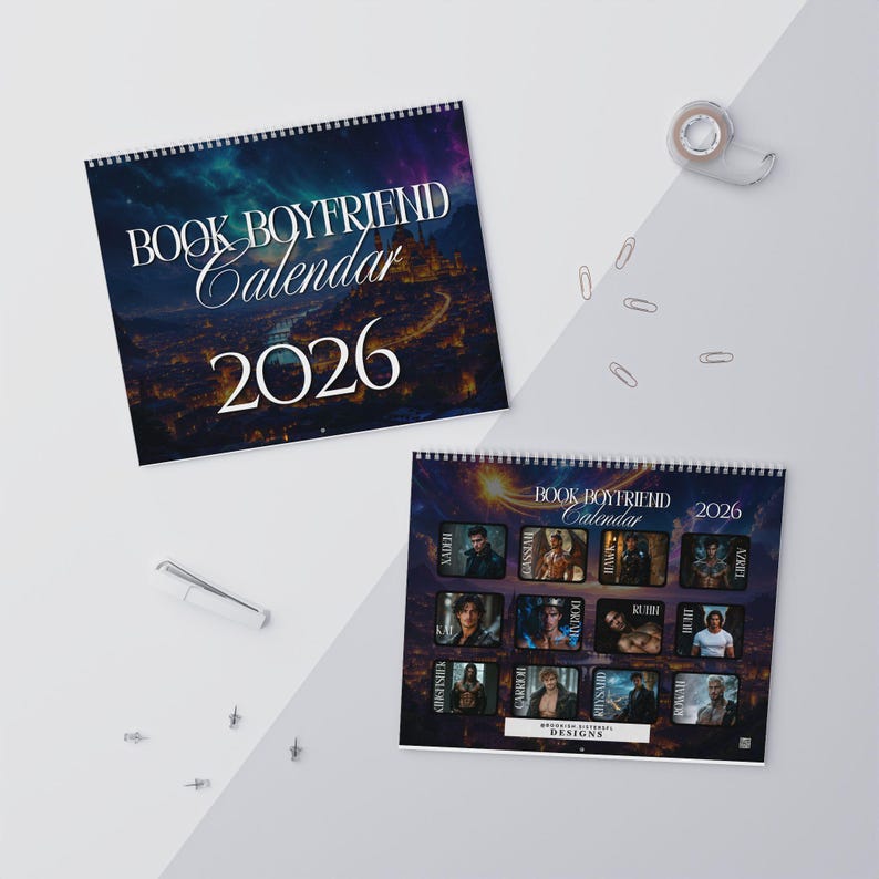 2026 Fae Warrior Book Boyfriend Calendar 2026 Fae Warrior Book Boyfriend Calendar