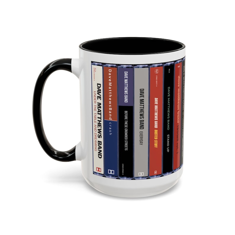 Dave Matthews Band Cassette Mug Dave Matthews Band Cassette Mug