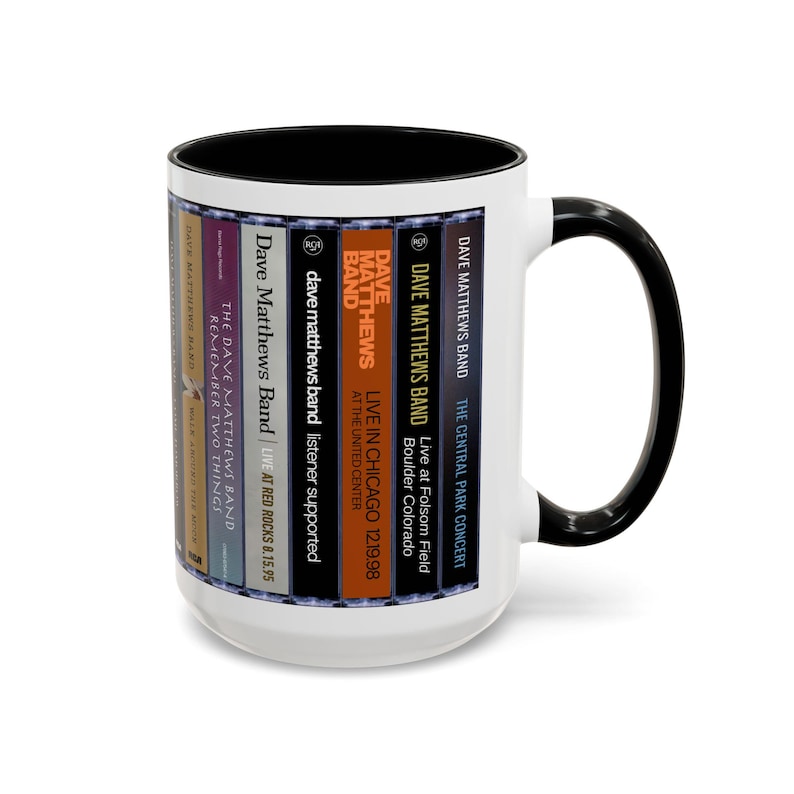 Dave Matthews Band Cassette Mug Dave Matthews Band Cassette Mug