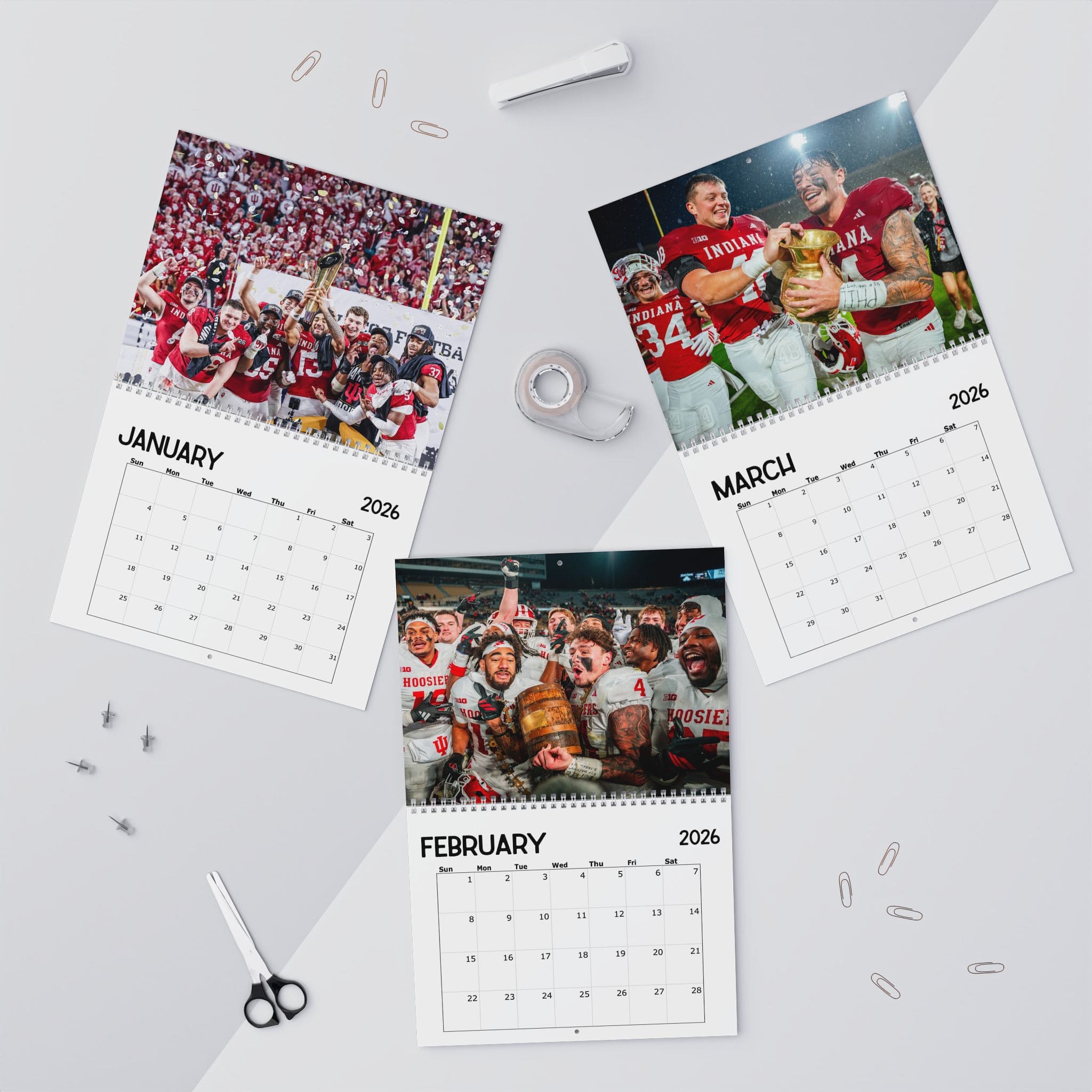Indiana Hoosiers National Champs 2026 Calendar Indiana Hoosiers National Champs 2026 Calendar