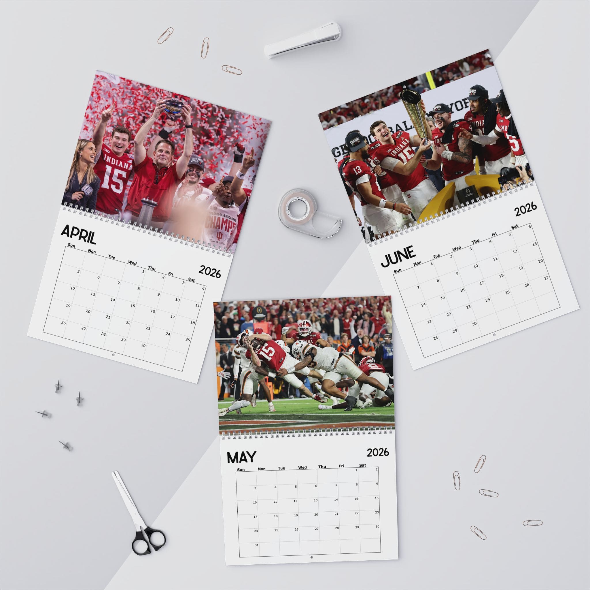 Indiana Hoosiers National Champs 2026 Calendar Indiana Hoosiers National Champs 2026 Calendar