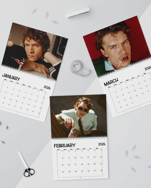 Connor Storrie Ilya Rozanov From Heated Rivalry 2026 Calendar