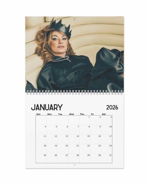 Shania Twain Country Pop 2026 Calendar