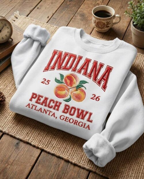 Embroidered Indiana Peach Bowl National Champship Sweatshirt