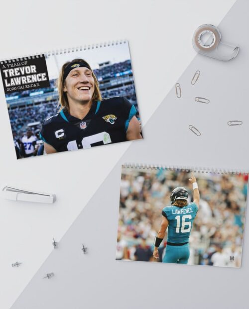 William Trevor Lawrence Jacksonville Jaguars 2026 Calendar